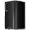 Specialty Vinyl Black Hex Texture Galaxy Z Fold4 5G Clear Case